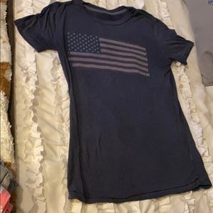 Women’s American flag T